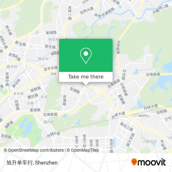 旭升单车行 map