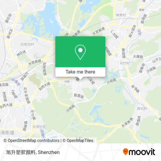 旭升塑胶颜料 map