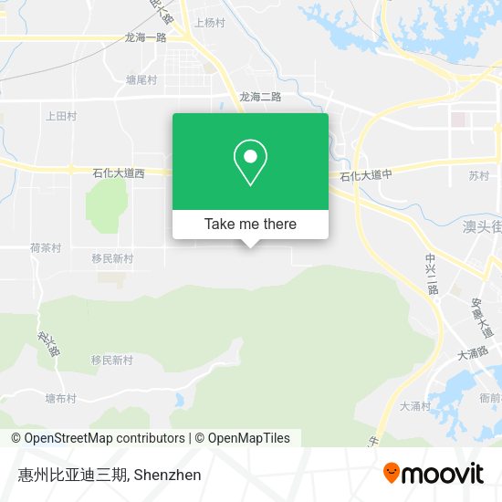 惠州比亚迪三期 map