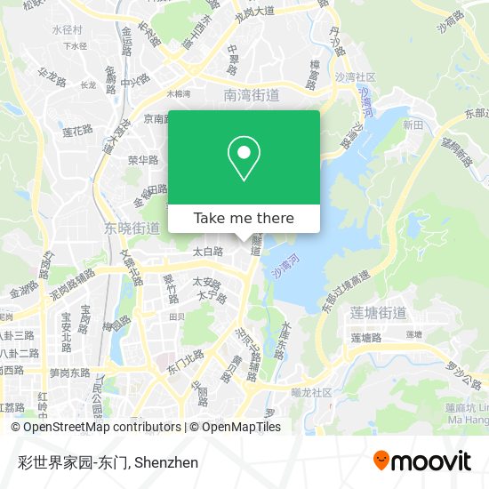 彩世界家园-东门 map