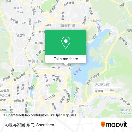 彩世界家园-东门 map