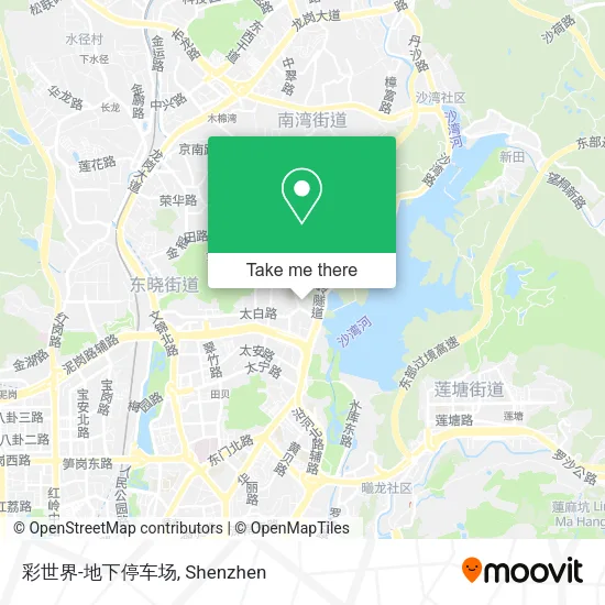 彩世界-地下停车场 map