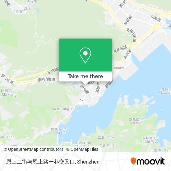 恩上二街与恩上路一巷交叉口 map