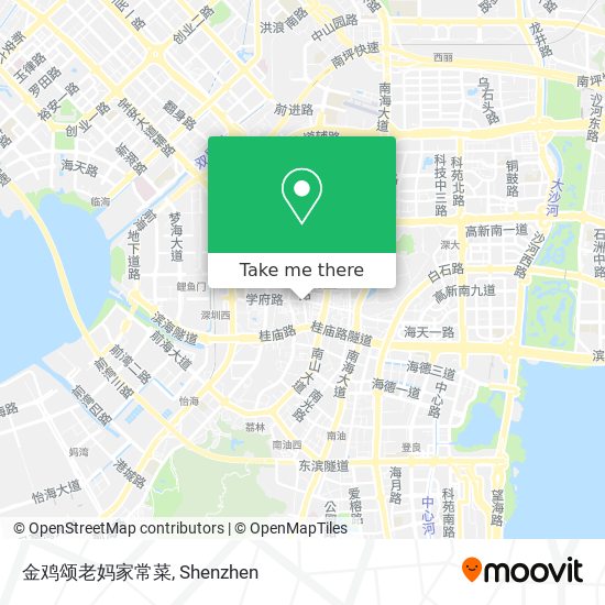 金鸡颂老妈家常菜 map
