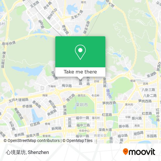 心境菜坊 map