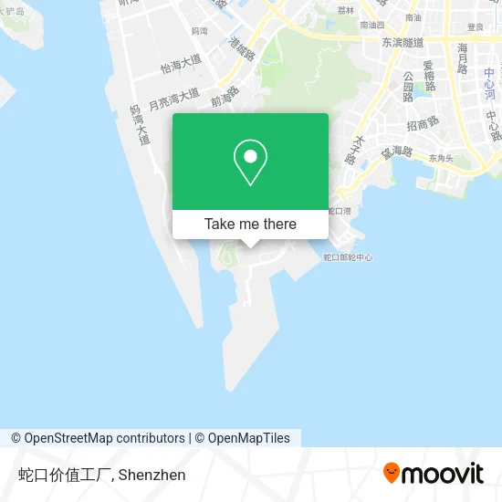 蛇口价值工厂 map