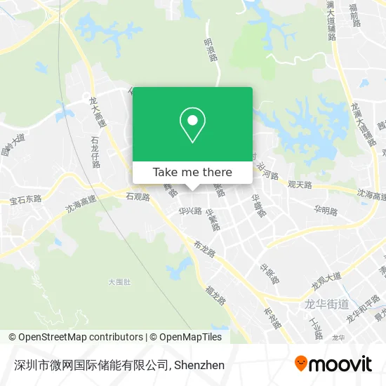 深圳市微网国际储能有限公司 map