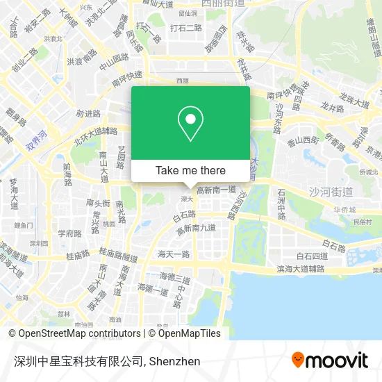 深圳中星宝科技有限公司 map