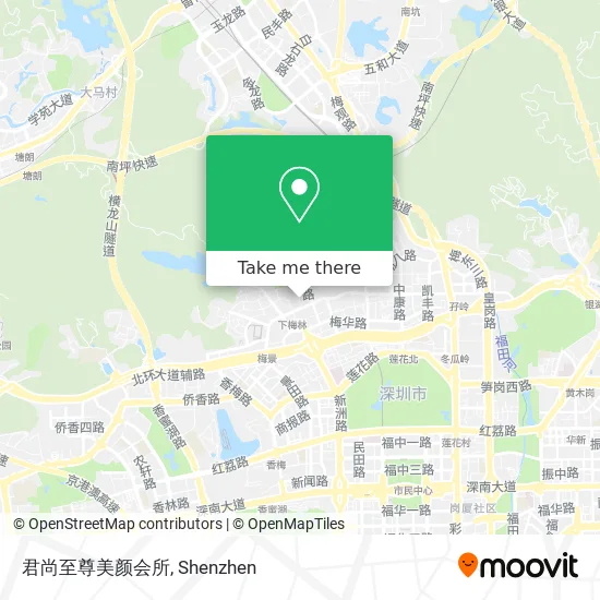 君尚至尊美颜会所 map