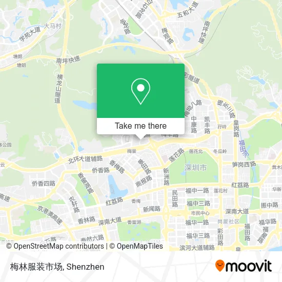 梅林服装市场 map