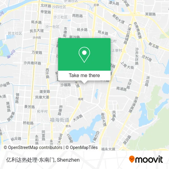 亿利达热处理-东南门 map