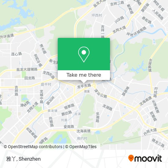 雅丫 map