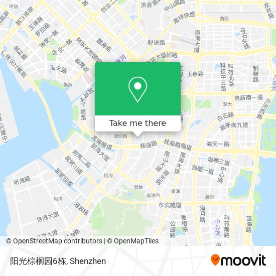 阳光棕榈园6栋 map