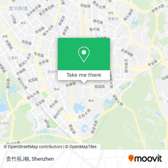 贵竹苑J栋 map