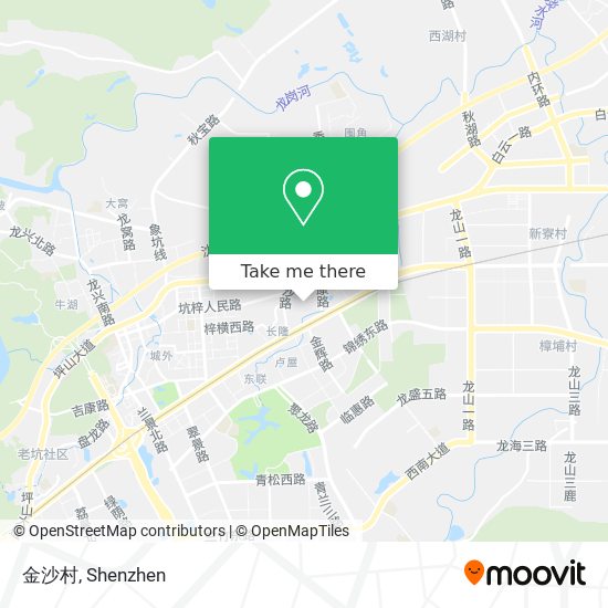 金沙村 map