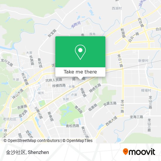 金沙社区 map