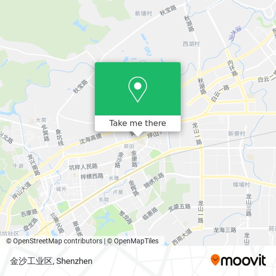 金沙工业区 map