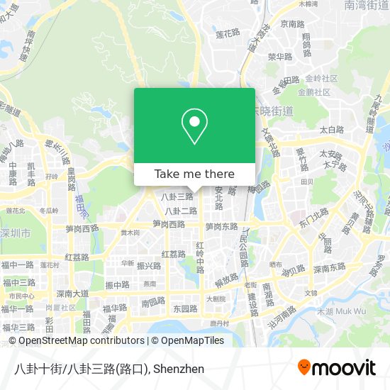 八卦十街/八卦三路(路口) map