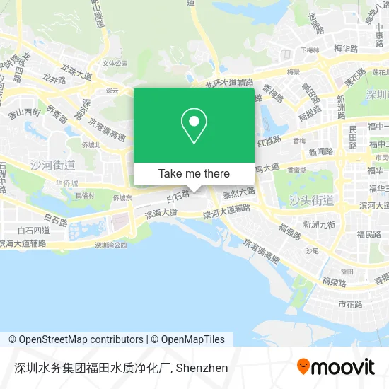 深圳水务集团福田水质净化厂 map