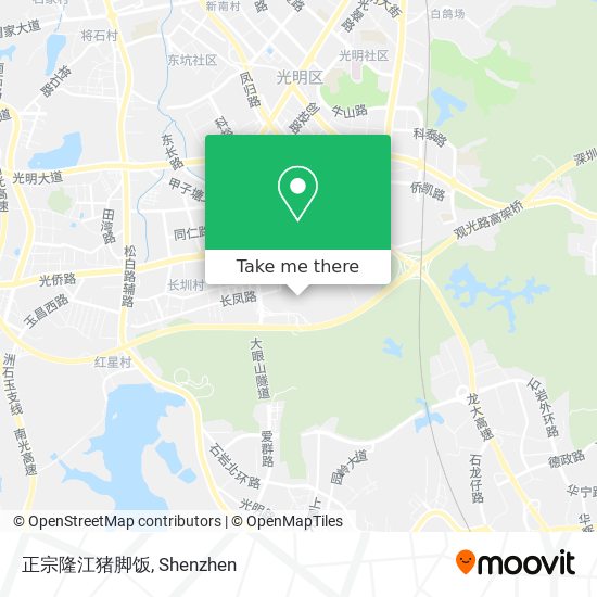 正宗隆江猪脚饭 map