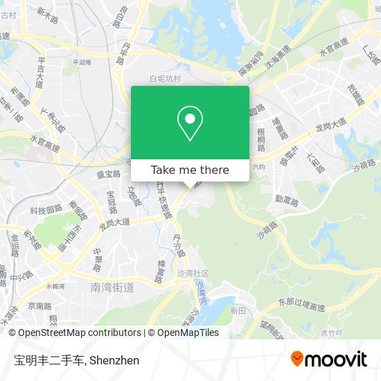 宝明丰二手车 map