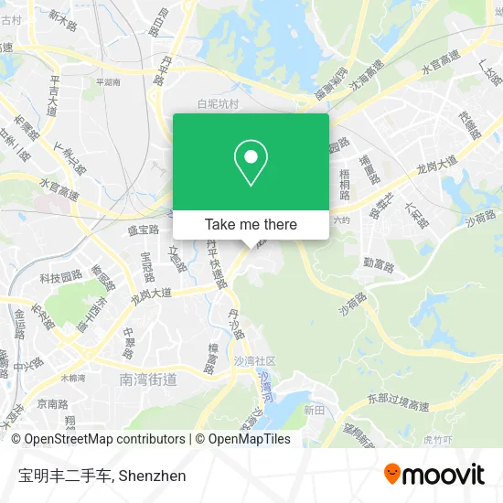 宝明丰二手车 map