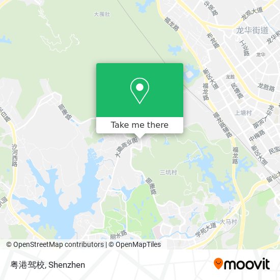 粤港驾校 map