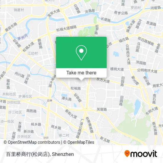 百里桥商行(松岗店) map
