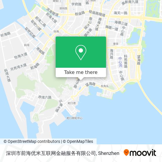 深圳市前海优米互联网金融服务有限公司 map