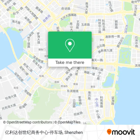 亿利达创世纪商务中心-停车场 map