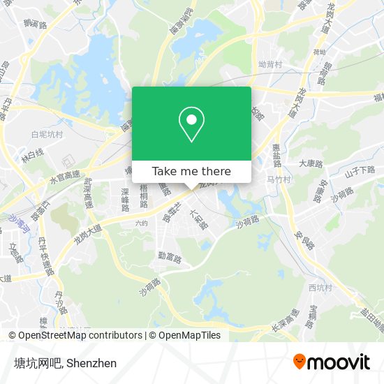 塘坑网吧 map