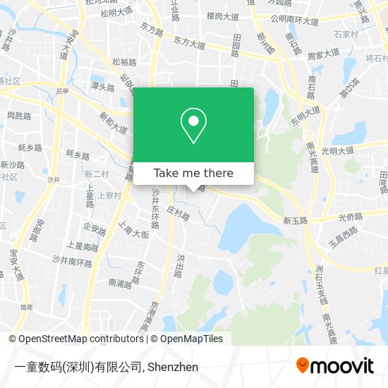 一童数码(深圳)有限公司 map