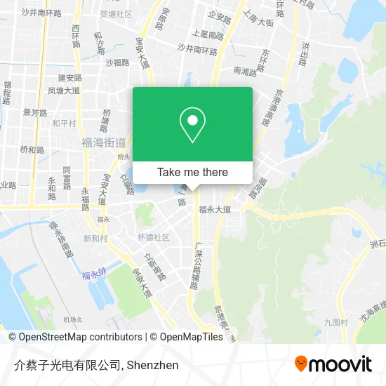 介蔡子光电有限公司 map
