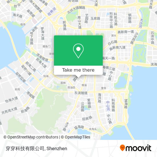 穿穿科技有限公司 map