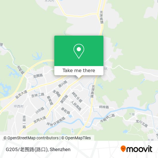 G205/老围路(路口) map
