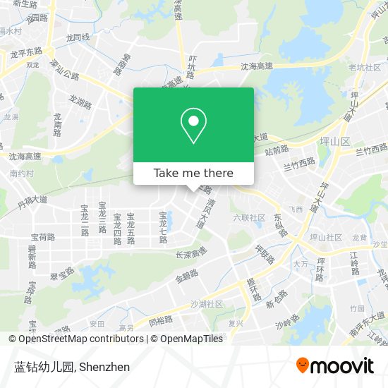 蓝钻幼儿园 map