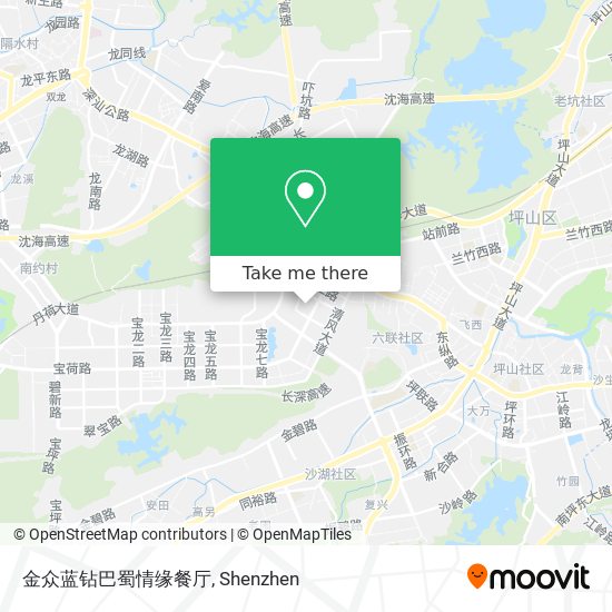 金众蓝钻巴蜀情缘餐厅 map