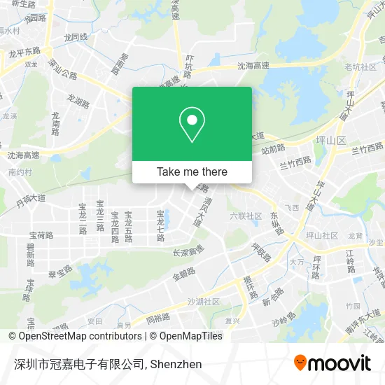 深圳市冠嘉电子有限公司 map