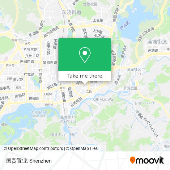 国贸置业 map