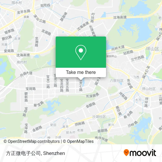 方正微电子公司 map