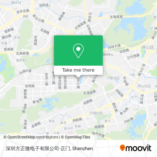 深圳方正微电子有限公司-正门 map