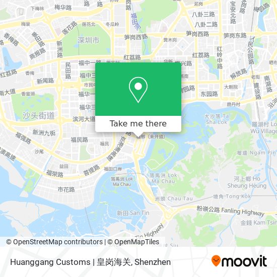 Huanggang Customs | 皇岗海关 map