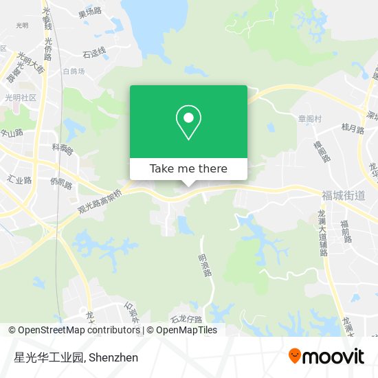星光华工业园 map