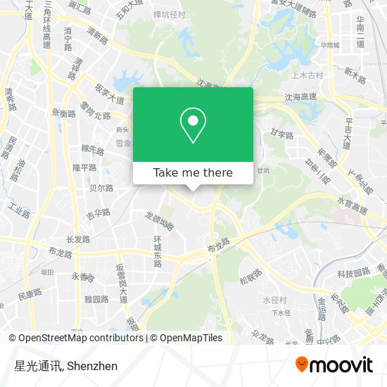 星光通讯 map