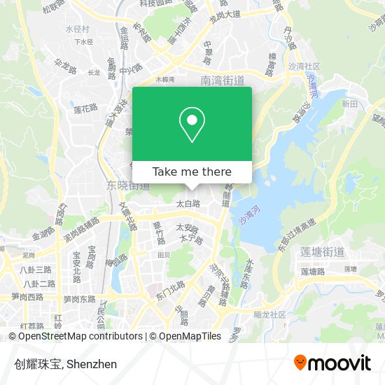 创耀珠宝 map