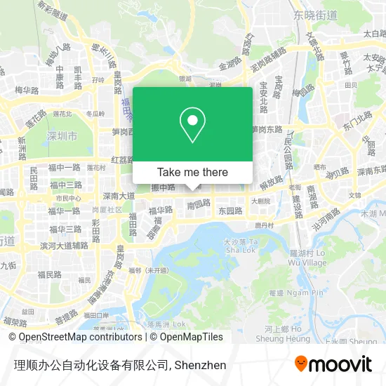 理顺办公自动化设备有限公司 map
