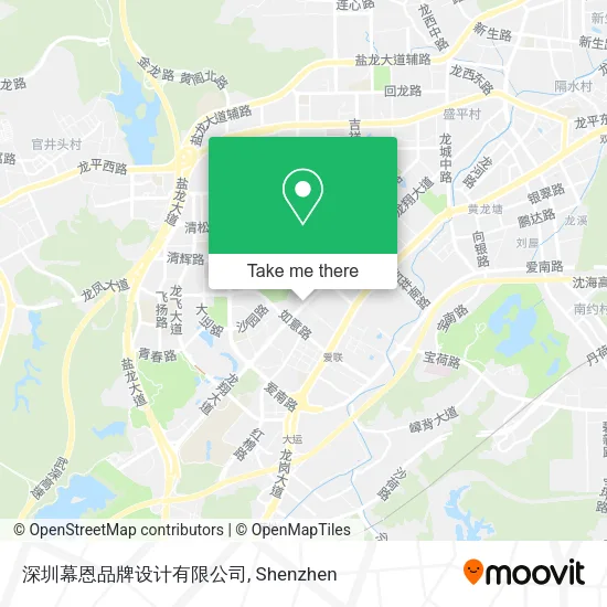 深圳幕恩品牌设计有限公司 map