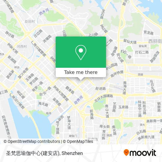 圣梵思瑜伽中心(建安店) map
