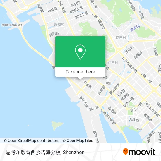 思考乐教育西乡碧海分校 map
