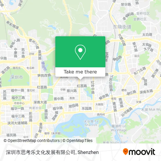 深圳市思考乐文化发展有限公司 map